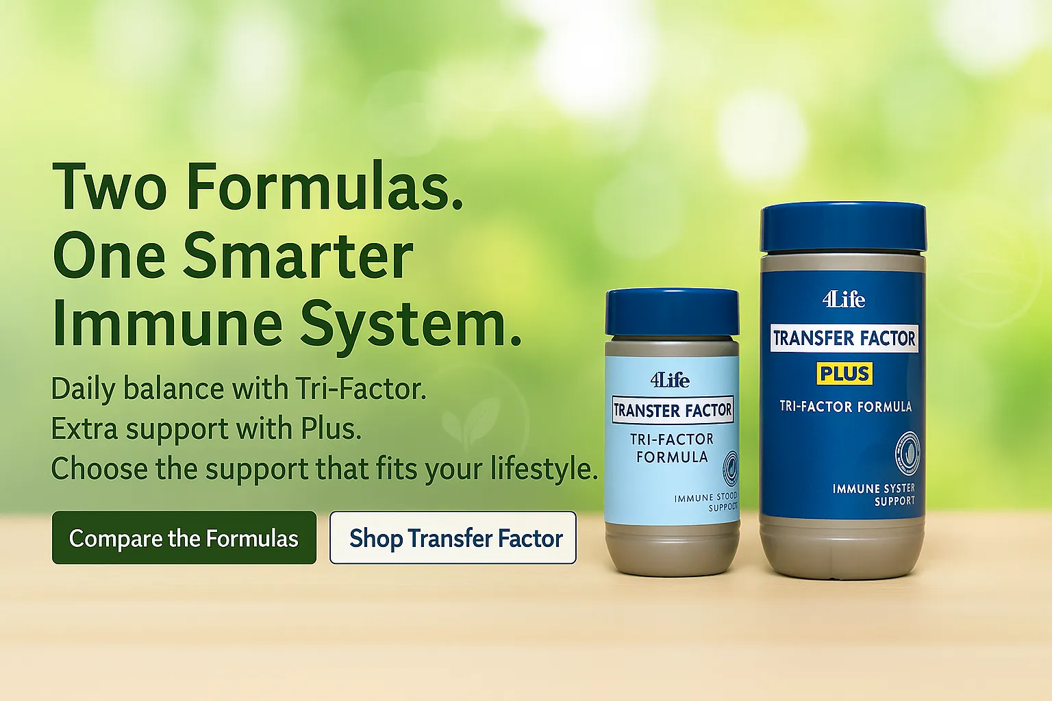 4Life Transfer Factor Tri-Factor and Plus